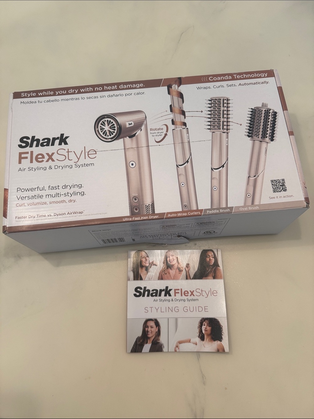 Shark FlexStyle Air Styling & Drying System - Rose Gold
